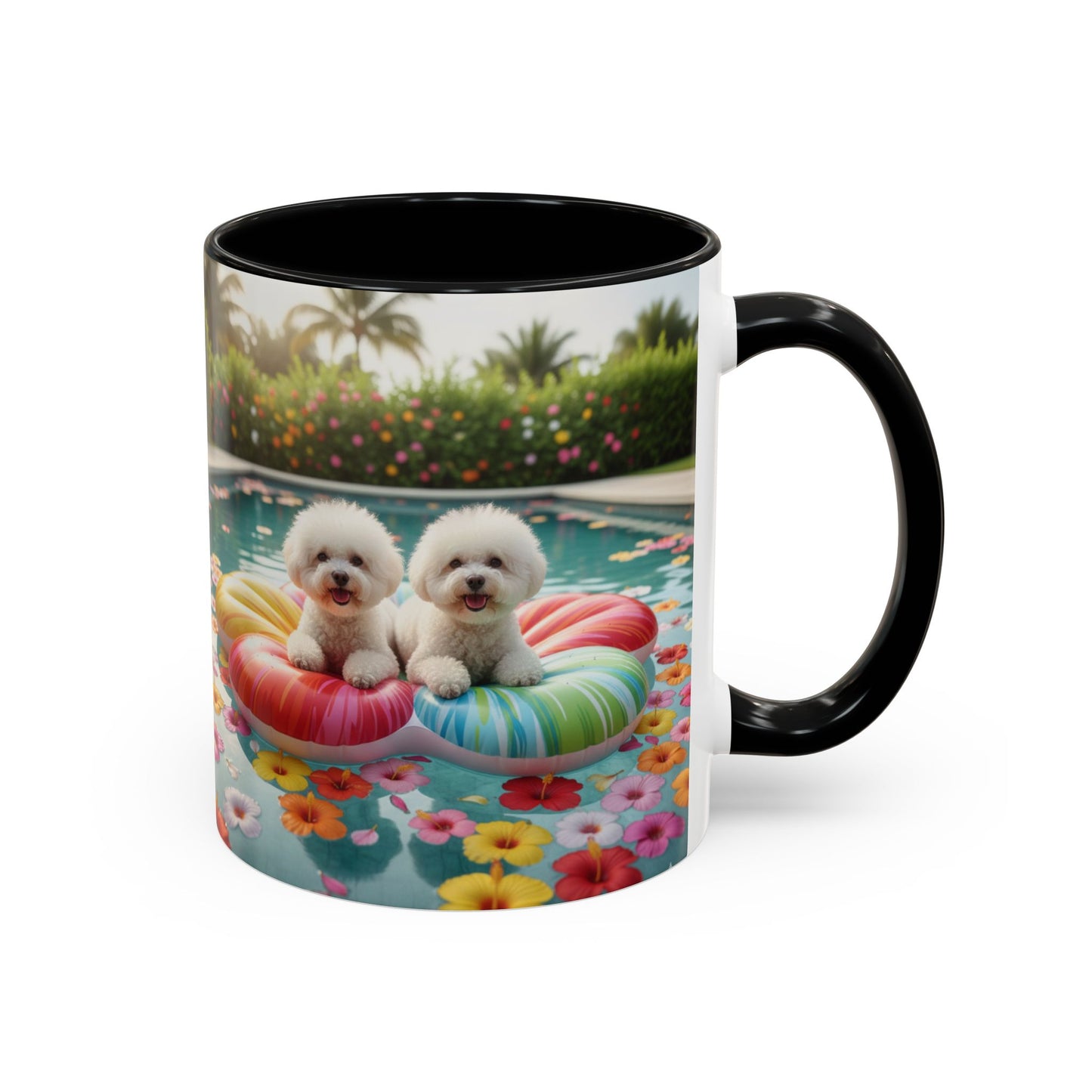 Taza con detalles de Bichón Frisé: el regalo perfecto para los amantes de los perros