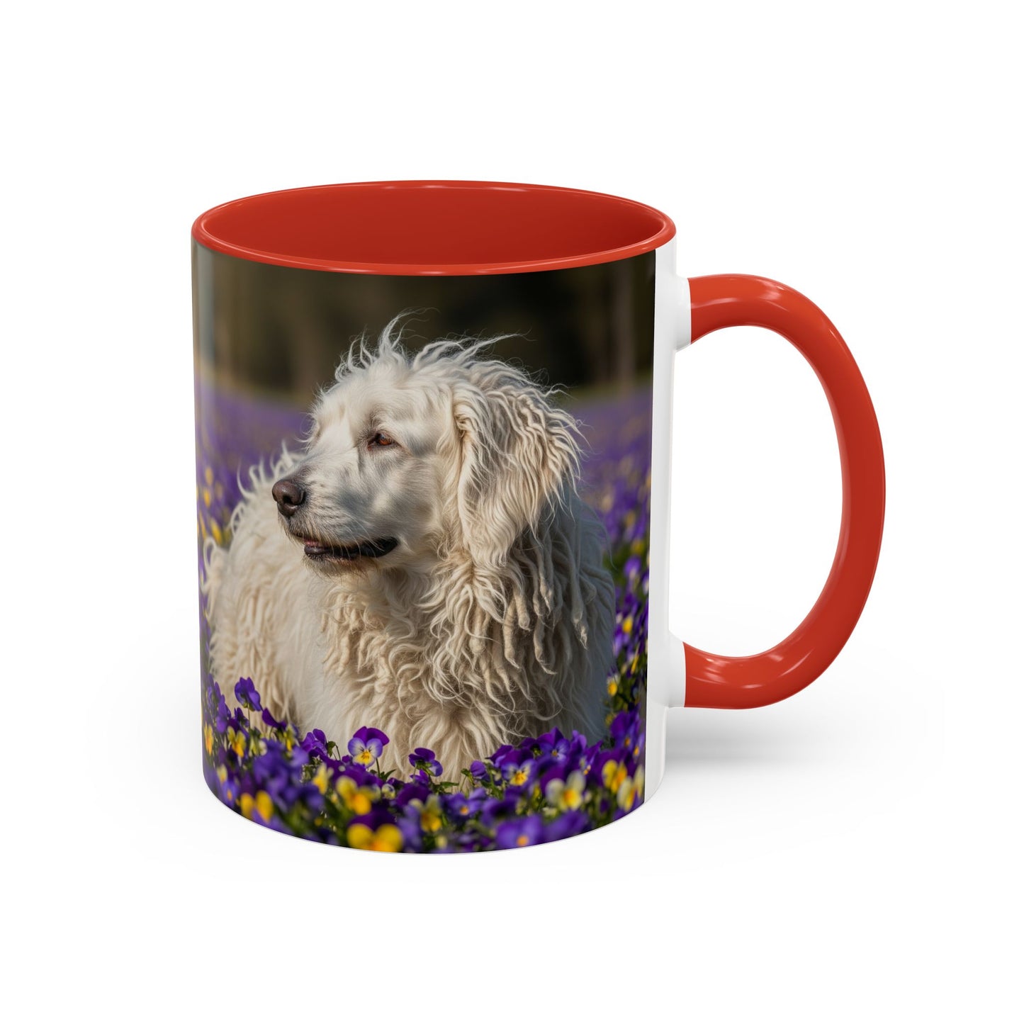 Taza de café con detalles de Komondor: el regalo perfecto para los amantes de los perros