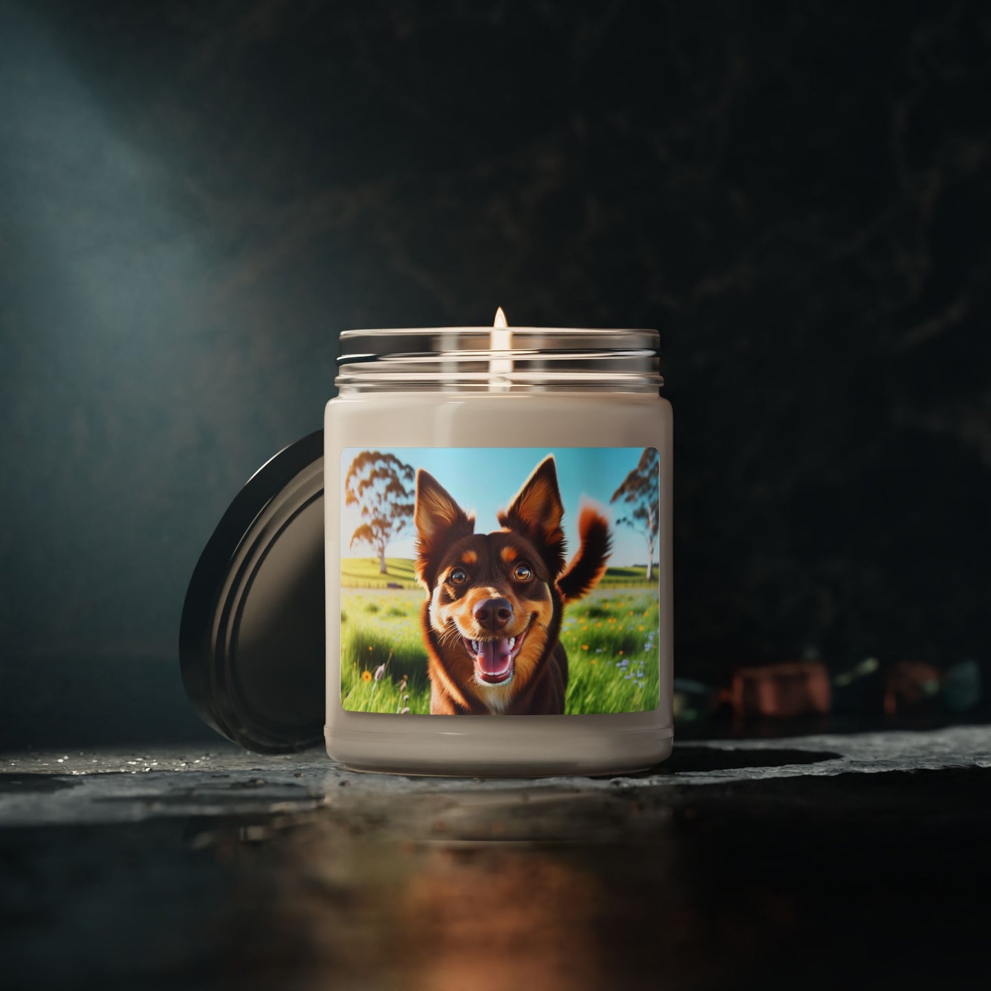 Australian Kelpie- Scented Soy Candle, 9oz