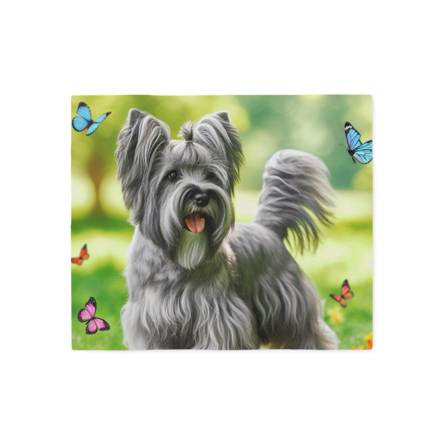 Skye Terrier Sweatshirt Blanket