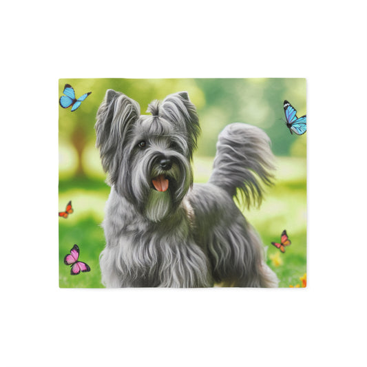 Skye Terrier Sweatshirt Blanket