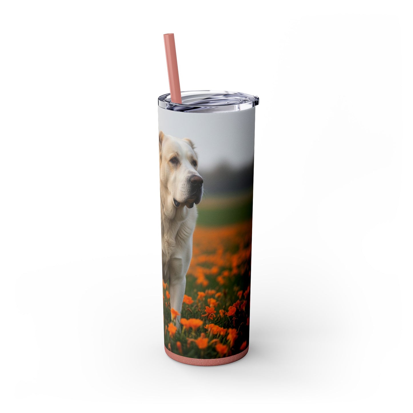 Gobelet isotherme à paille en forme de berger d'Asie centrale, 590 ml