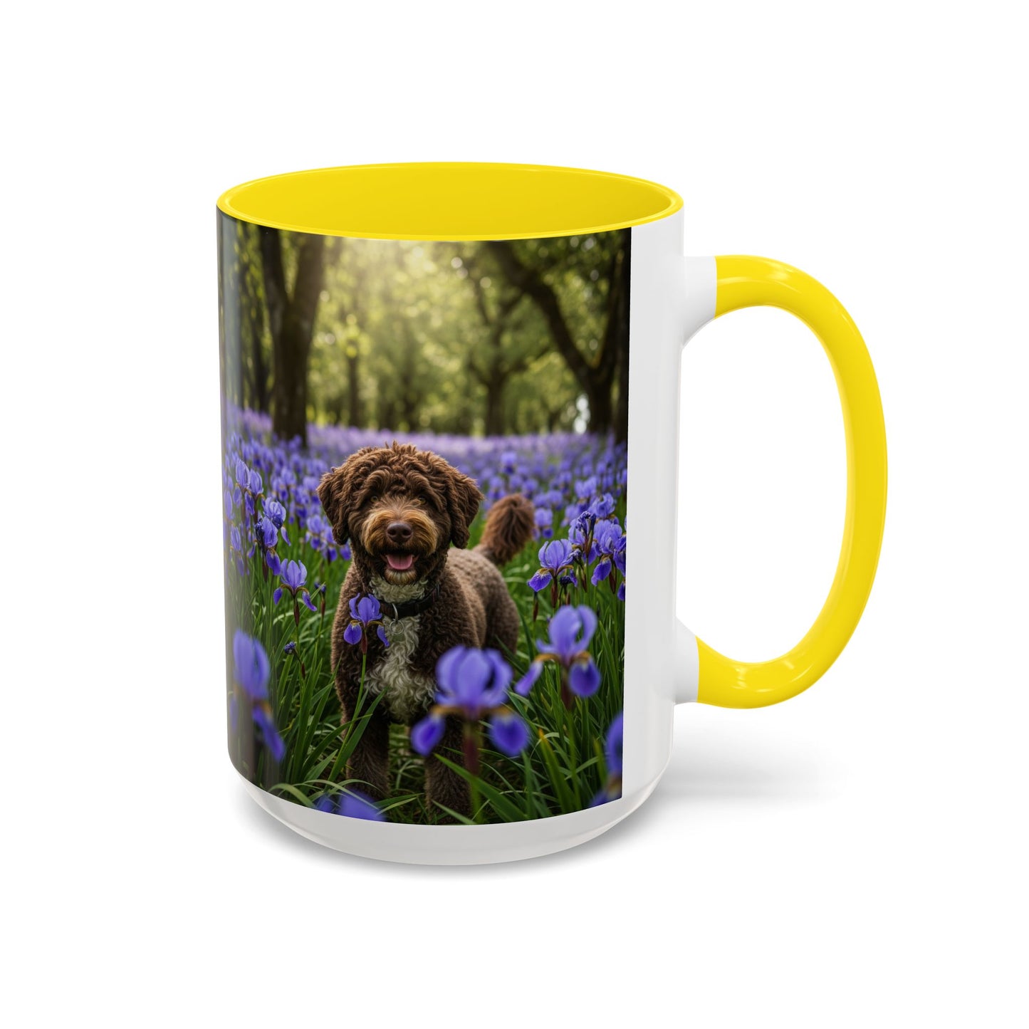 Mug à café avec motif de chien d'eau portugais - Cadeau idéal pour les amoureux des chiens