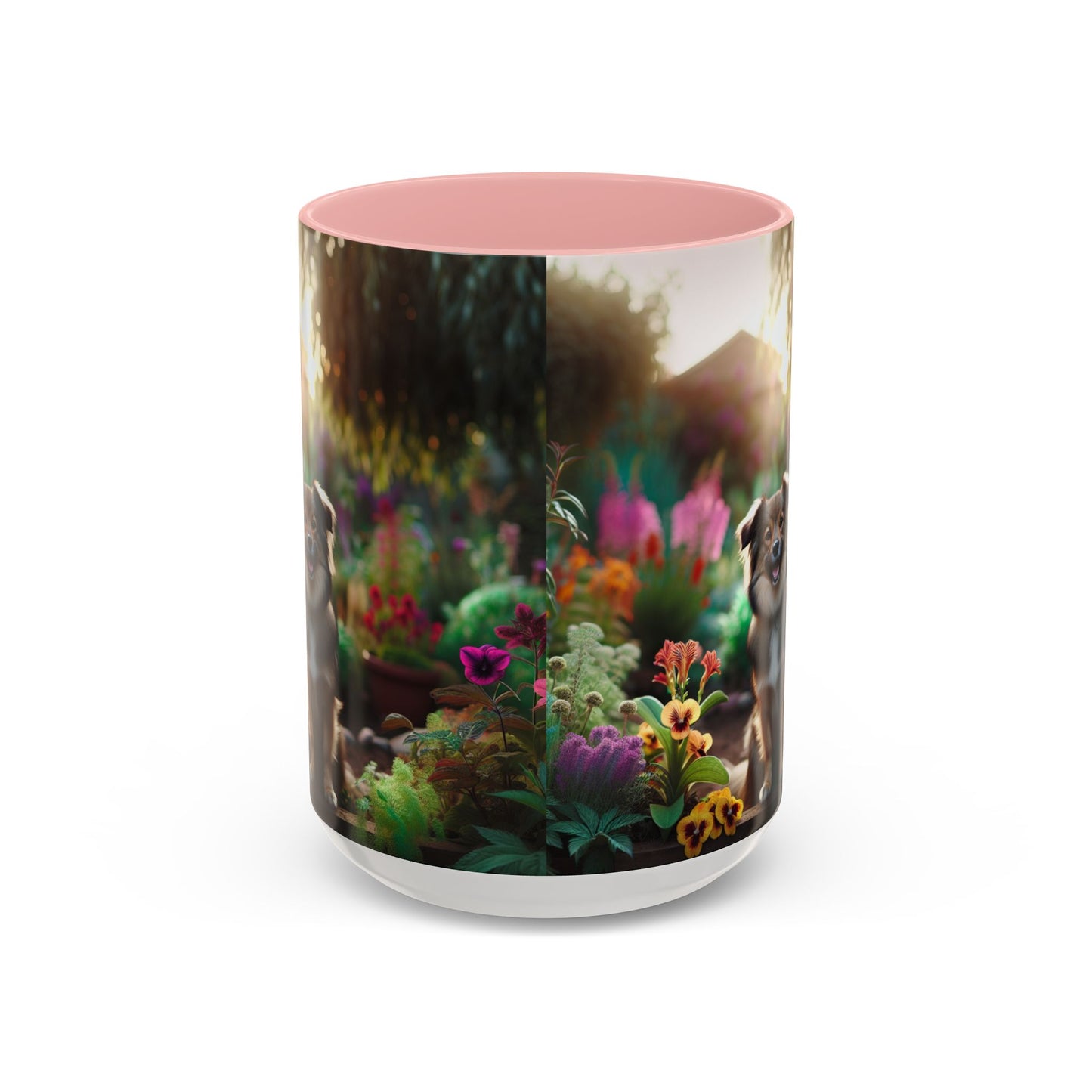 Taza de café con orquídea inca peruana: el regalo perfecto para los amantes de los perros.