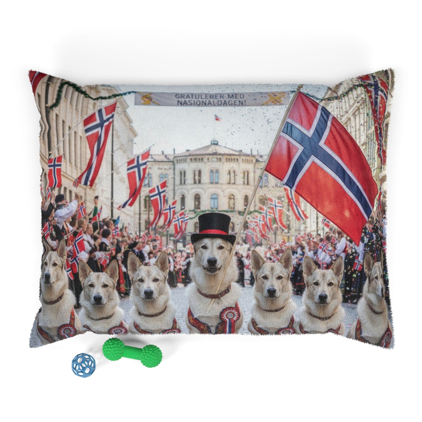 Norwegian Elkhound Pet Bed