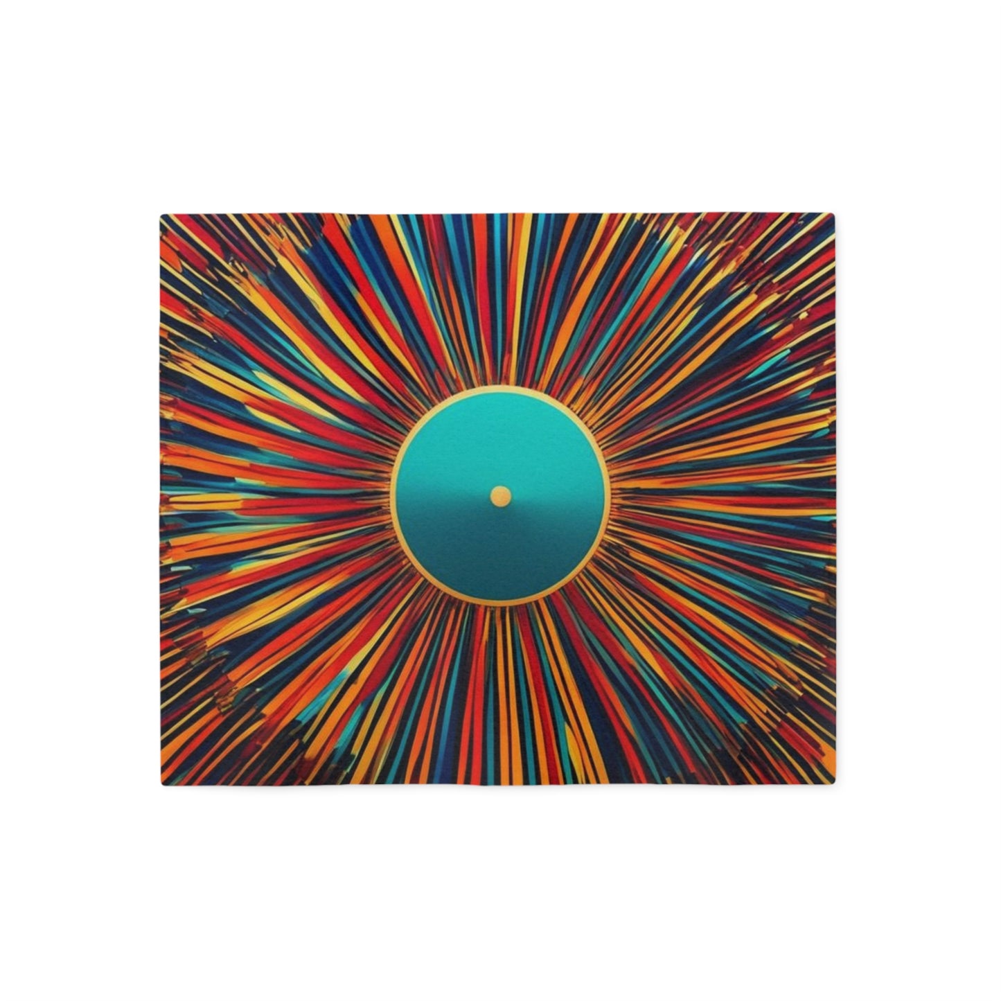 Sweat-shirt/couverture à illusion d'optique