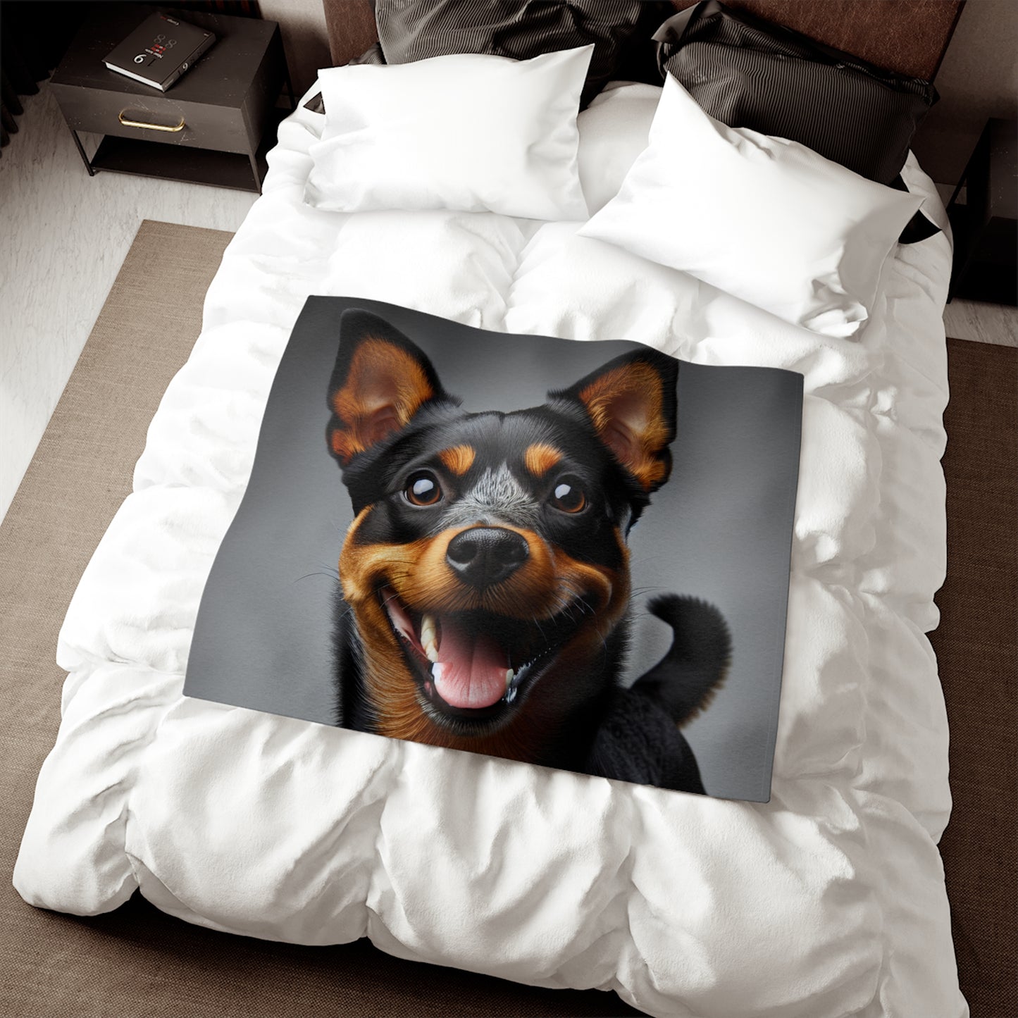 Lancashire Heeler Sweatshirt Blanket