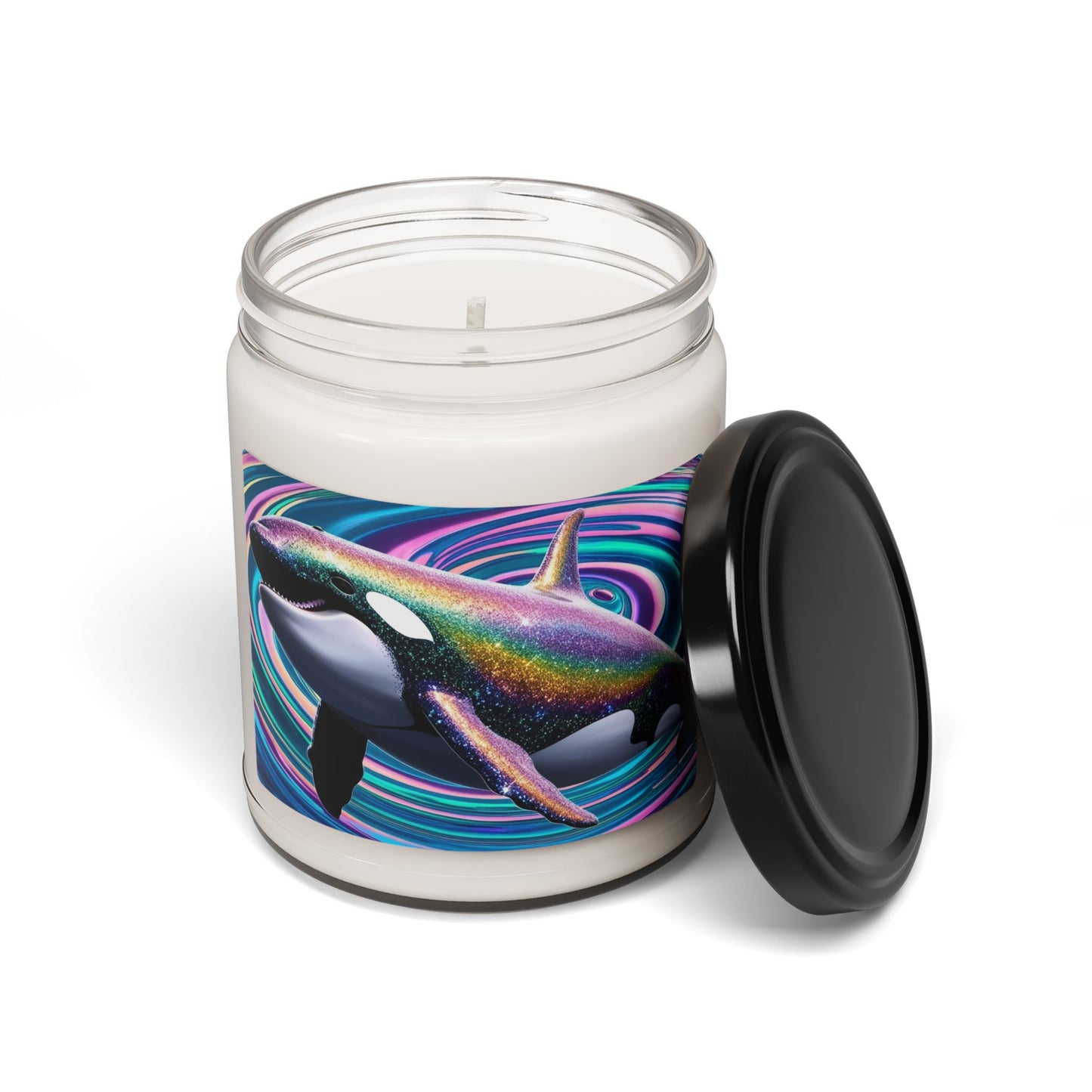 Psychedelic Orca- Scented Soy Candle, 9oz