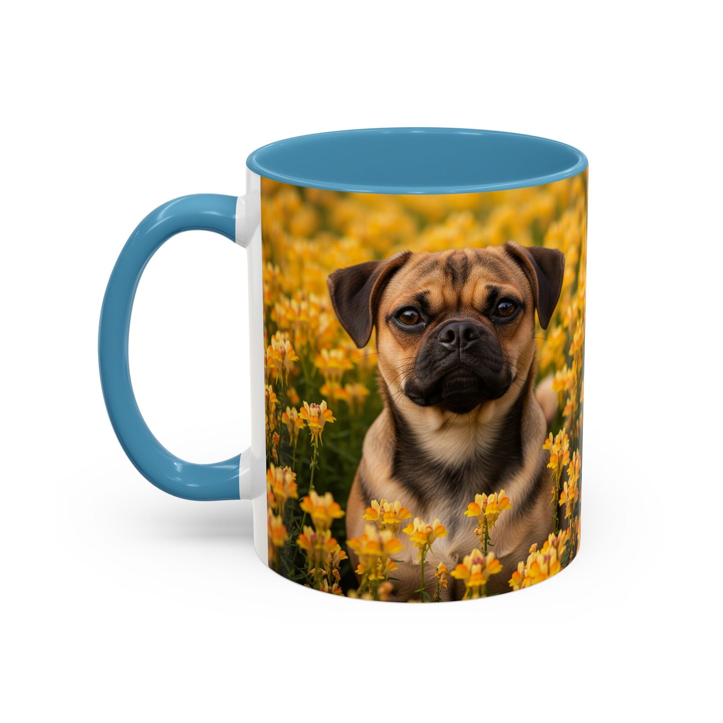 Taza de café con detalles de Puggle: el regalo perfecto para los amantes de los perros