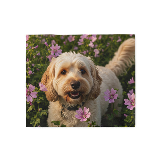 Cockapoo Sweatshirt Blanket