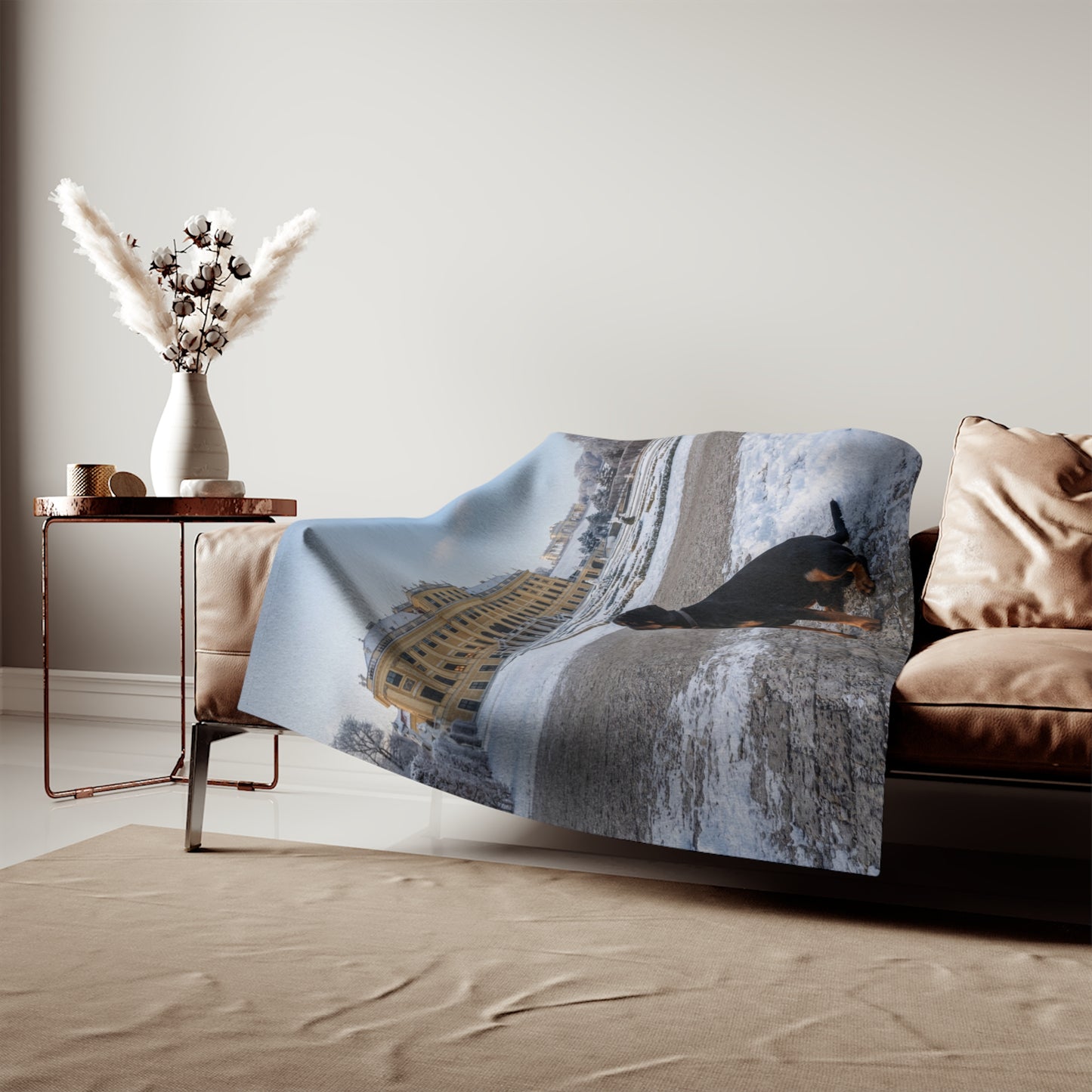 Austrian Black and Tan Hound Blanket