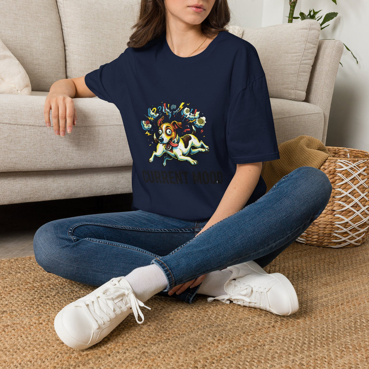 Jack Russell Terrier Current Mood Tee Shirt