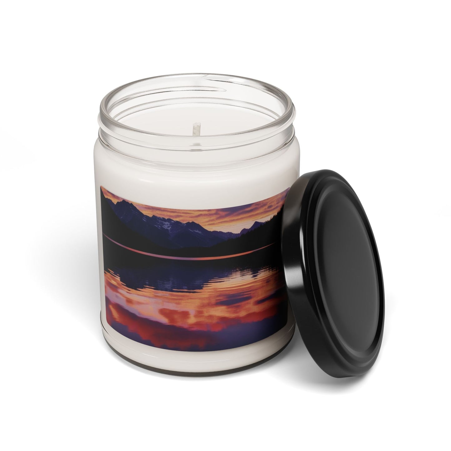 Mountain Lake Sunset- Scented Soy Candle, 9oz