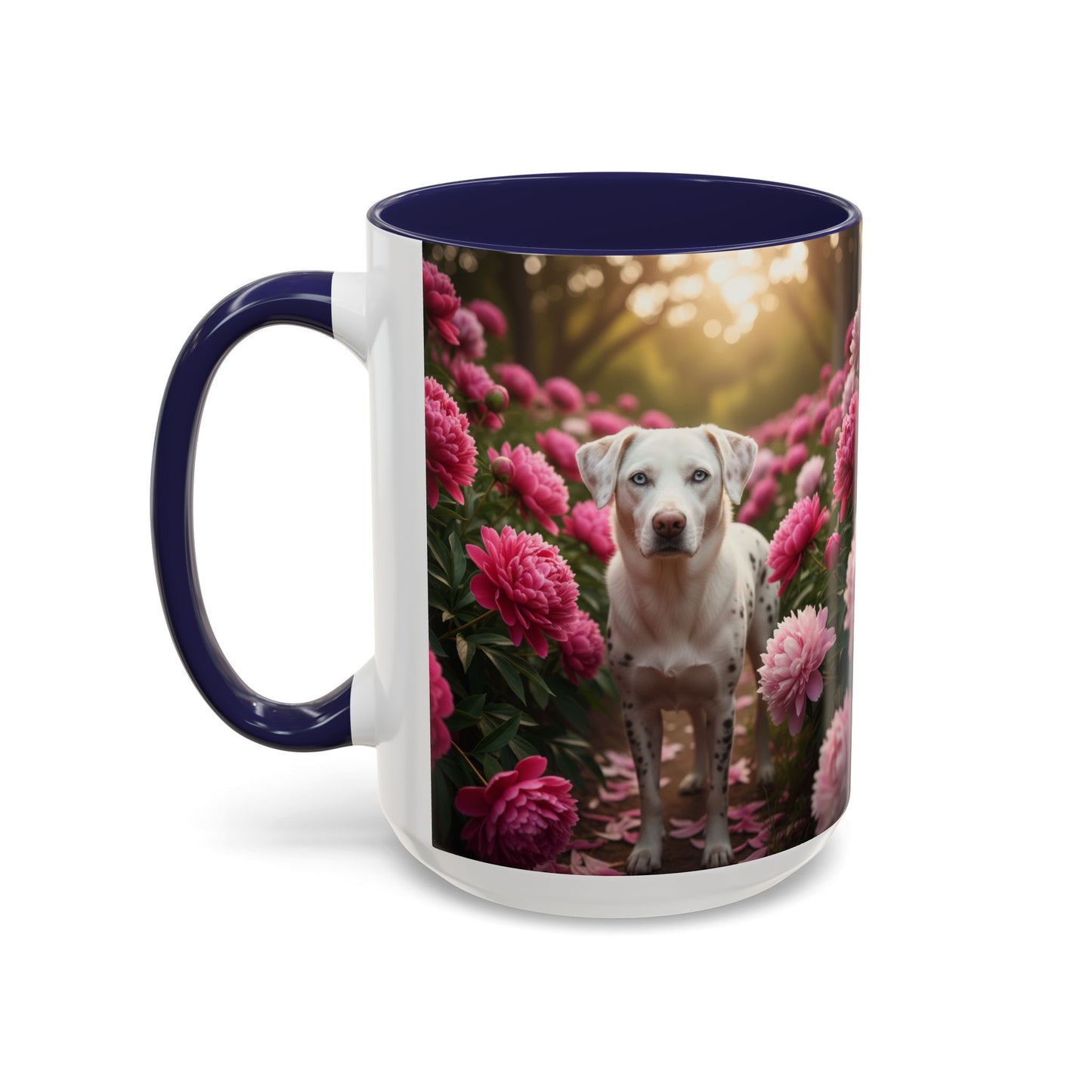 Catahoula Leopard Dog Accent Mug – Ceramic Coffee Cup