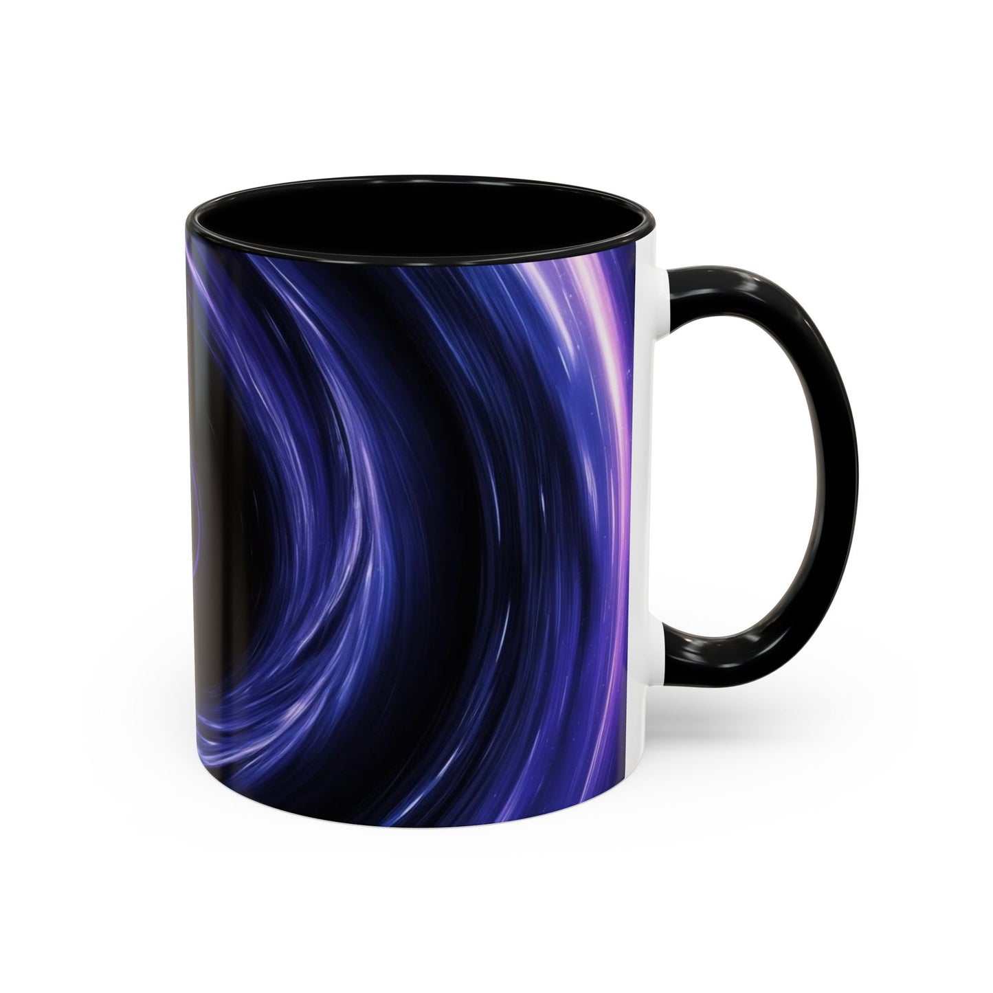 Optical Illusion Accent Mug – Ceramic Coffee Cup