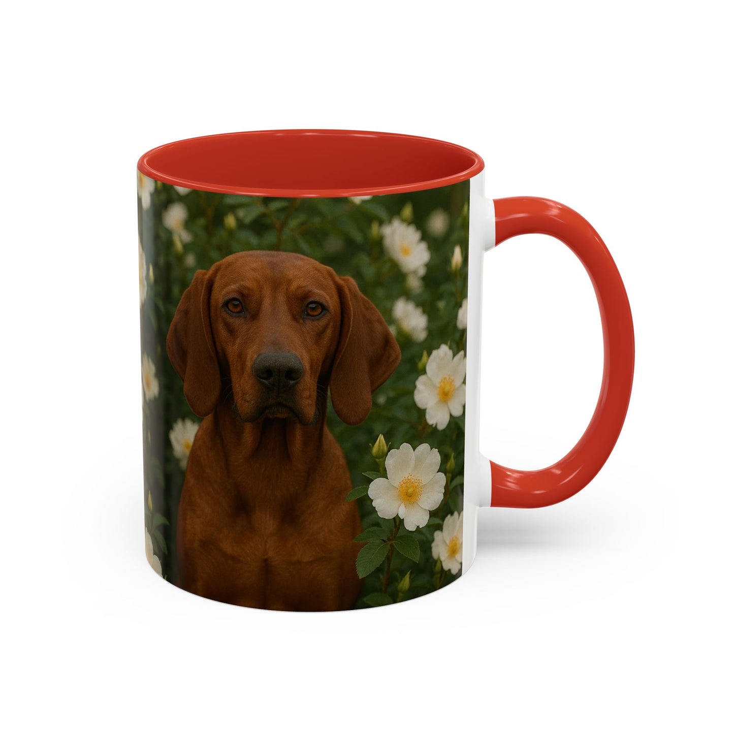 Taza de café con diseño de Redbone Coonhound: el regalo perfecto para los amantes de los perros.