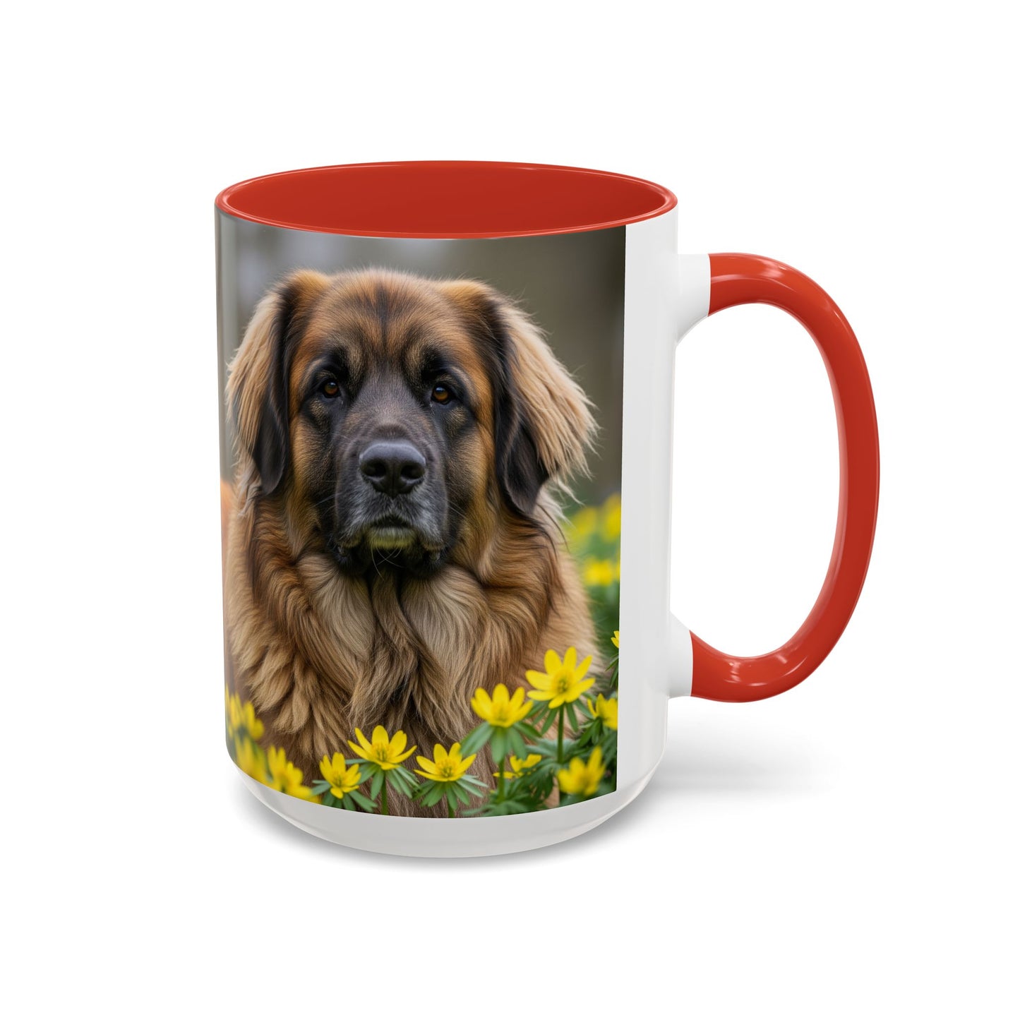 Taza con detalles de Leonberger: el regalo perfecto para los amantes de los perros