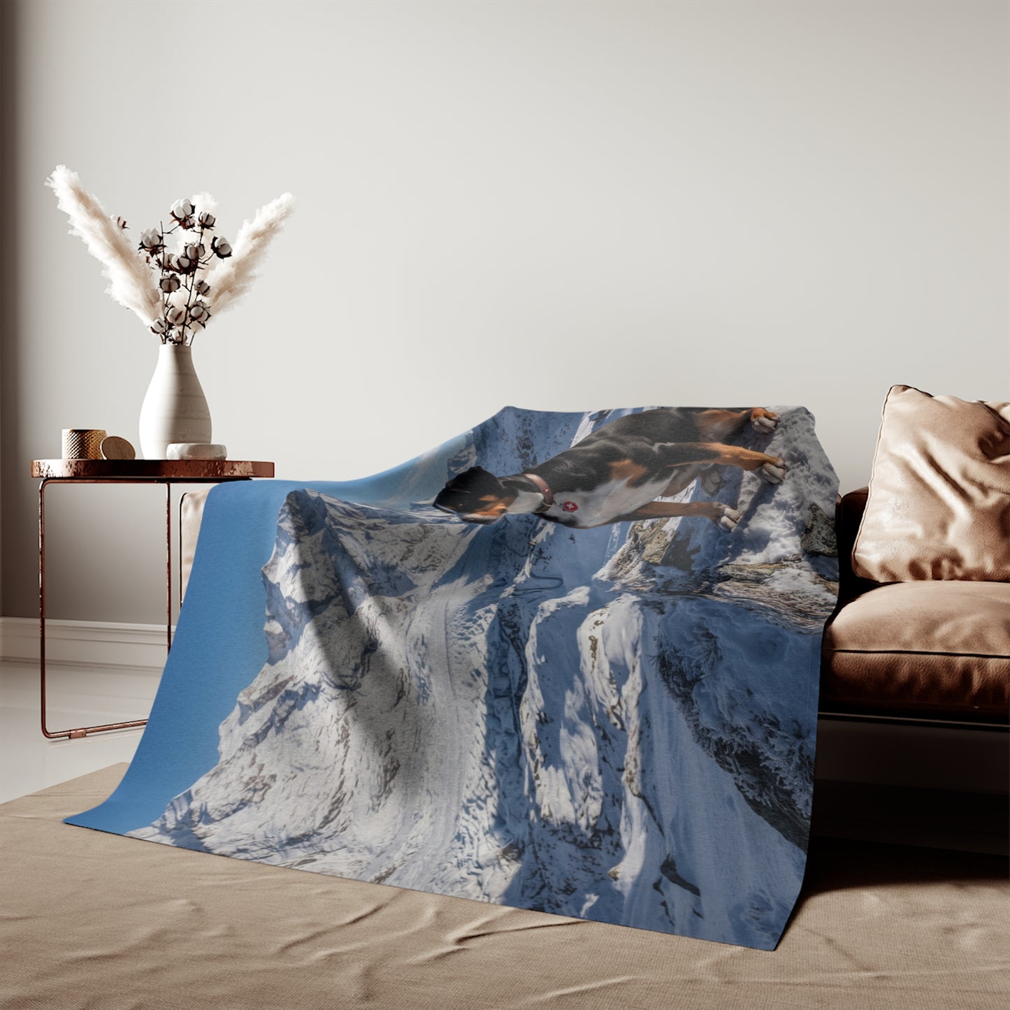 Entlebucher Mountain Dog Blanket