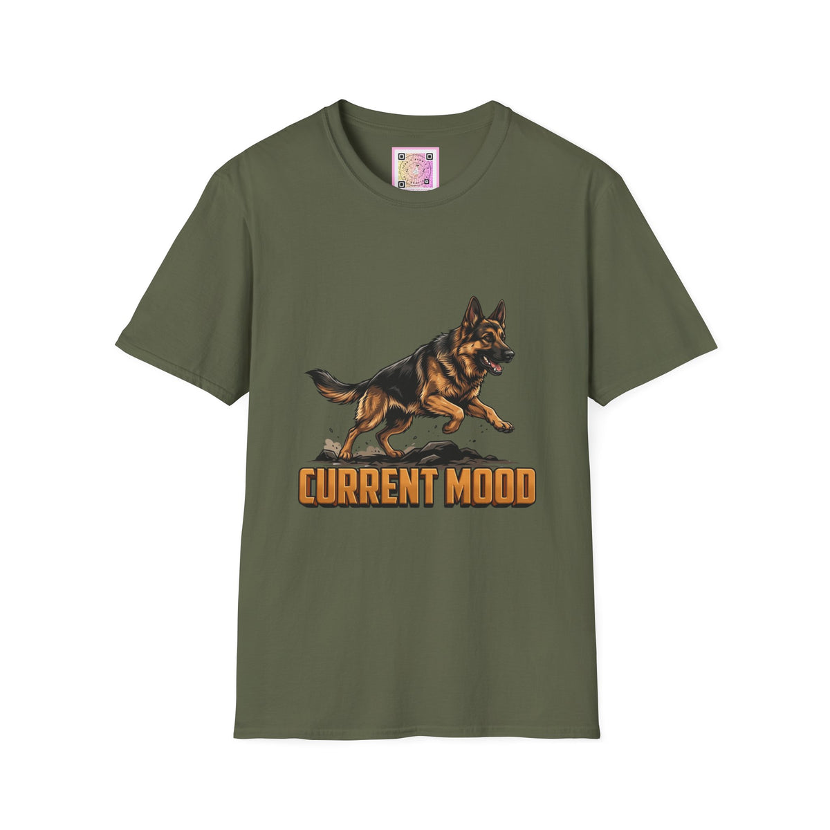 German Shepherd Current Mood Tee Shirt