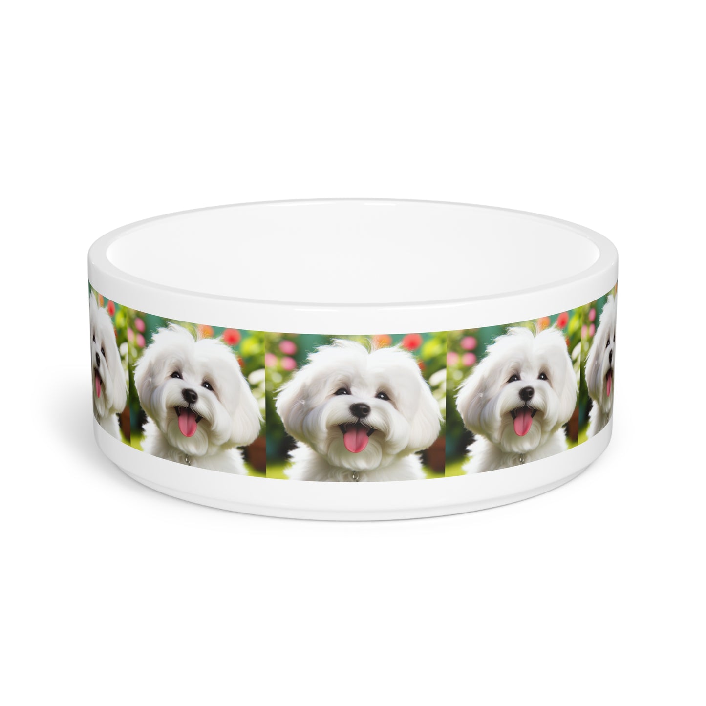 Coton de Tulear Dog Pet Bowl