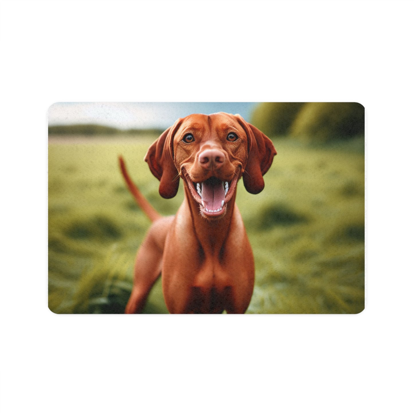 Pet Food Mat (12x18) - Hungarian Vizsla