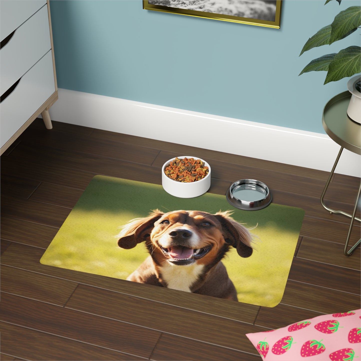 Pet Food Mat (12x18) - Rhodesian Ridgeback