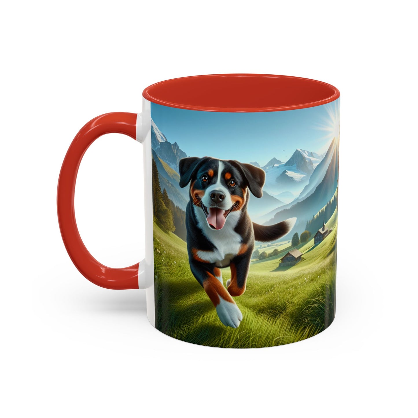 Entlebucher Mountain Dog Accent Coffee Mug - Perfect Gift for Dog Lovers