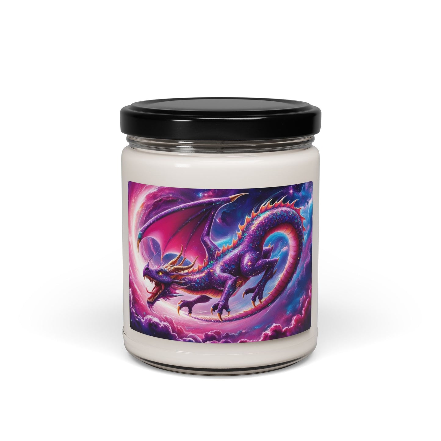 Glittery Dragon- Scented Soy Candle, 9oz