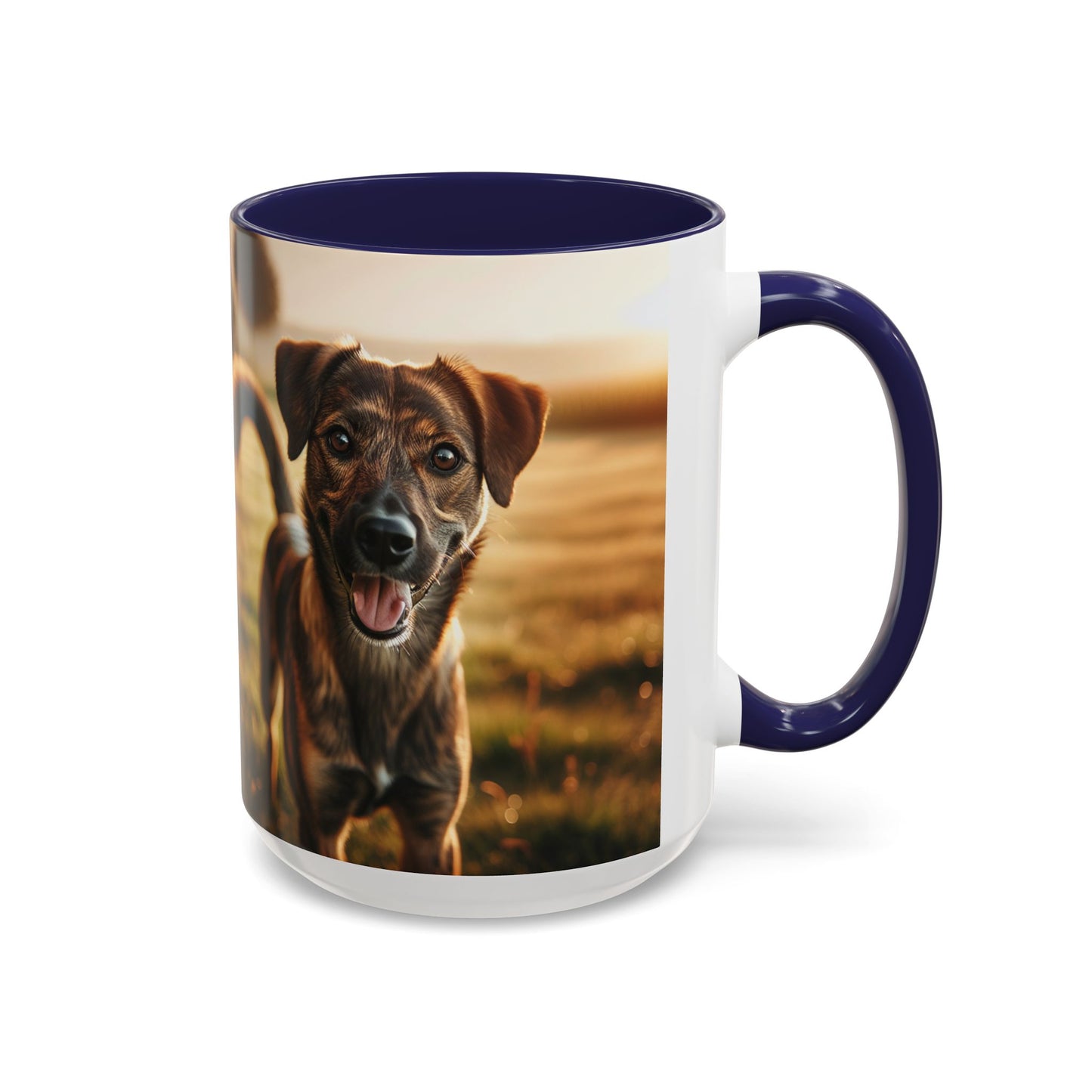 Mug à café Mountain Cur Accent - Cadeau idéal pour les amoureux des chiens