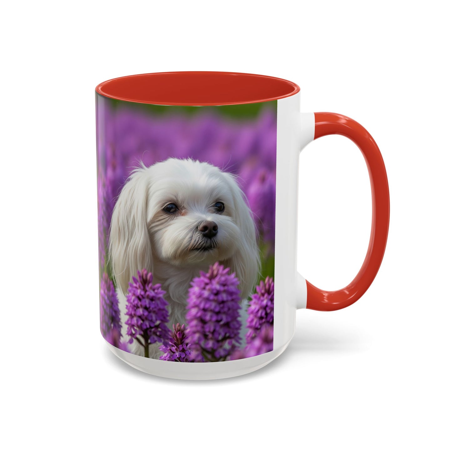 Mug à café à motif maltais - Cadeau idéal pour les amoureux des chiens