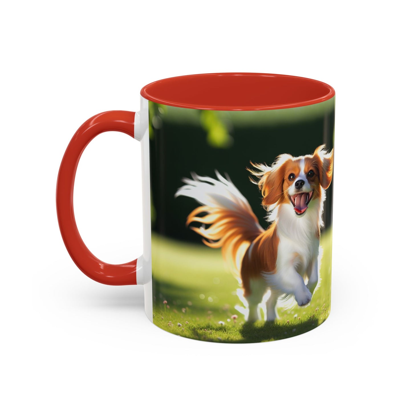 Nederlandse Kooikerhondje Accent Coffee Mug - Cadeau parfait pour les amoureux des chiens