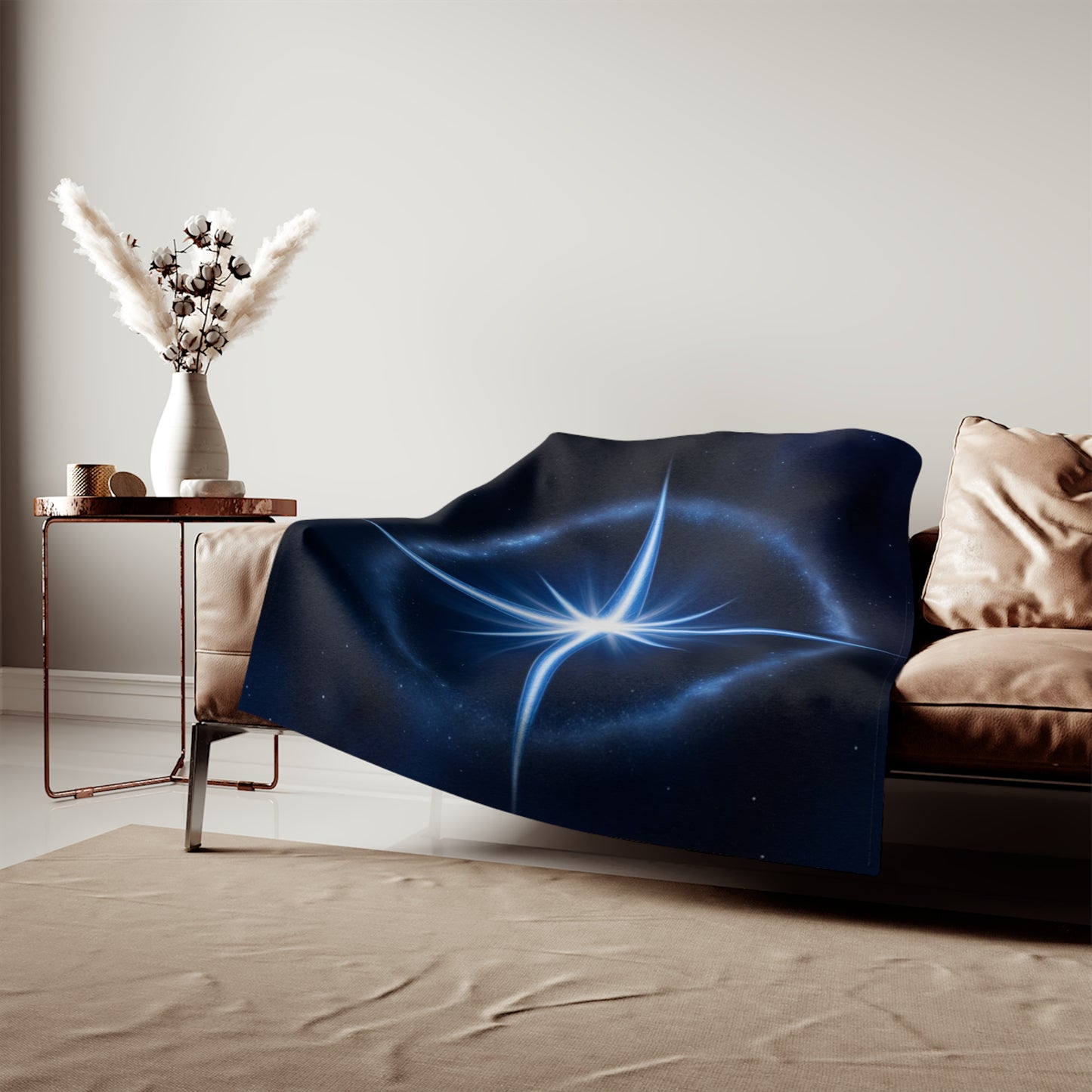 North Star Sweatshirt Blanket