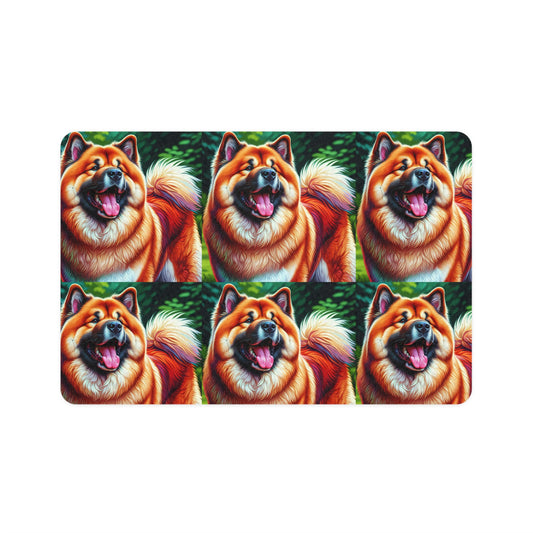 Pet Food Mat (12x18) - Eurasier Design