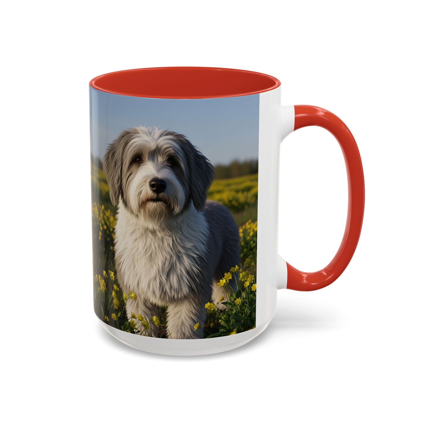 Taza de café con diseño de perro pastor polaco de las tierras bajas: el regalo perfecto para los amantes de los perros.