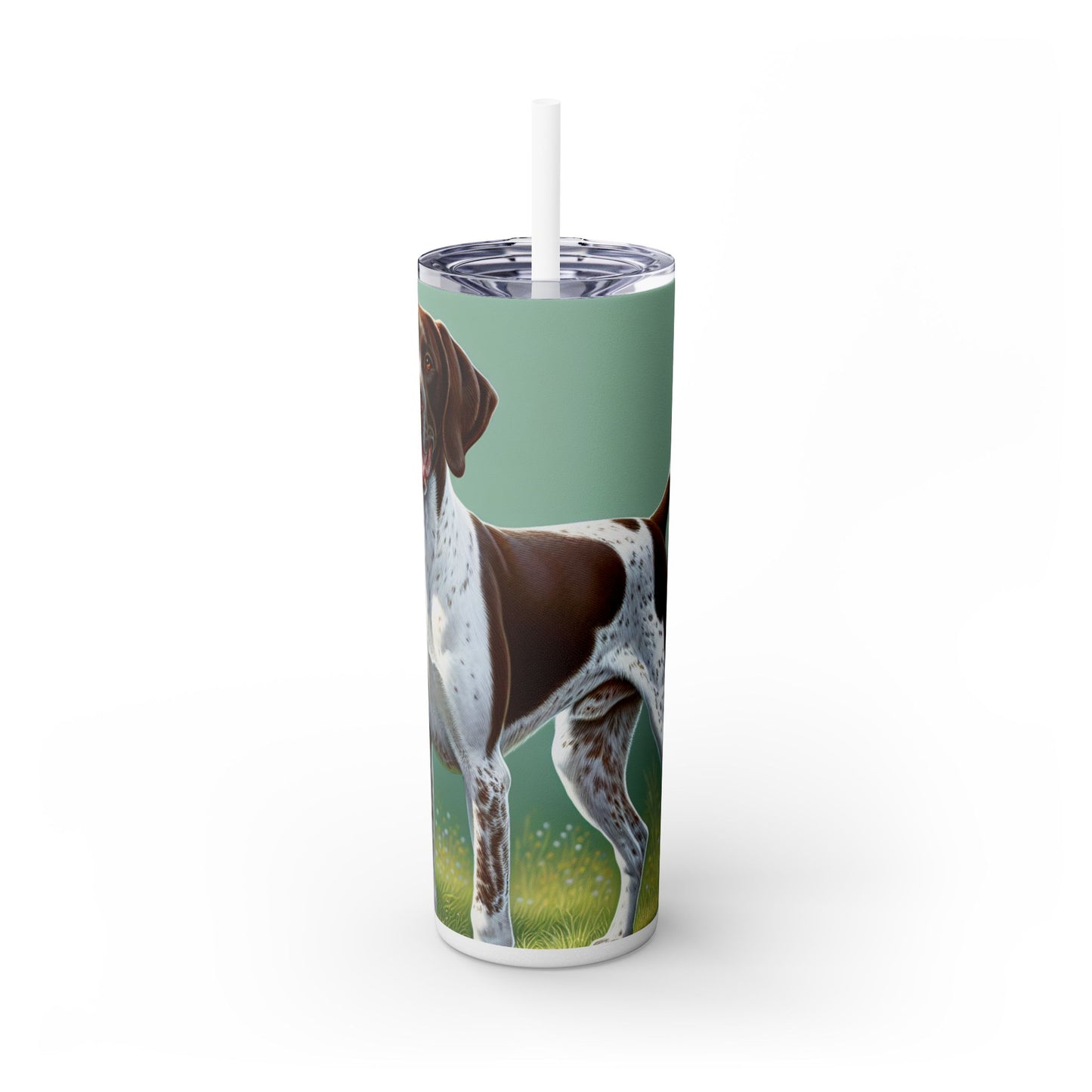 Pointer Skinny Tumbler with Straw, 20oz