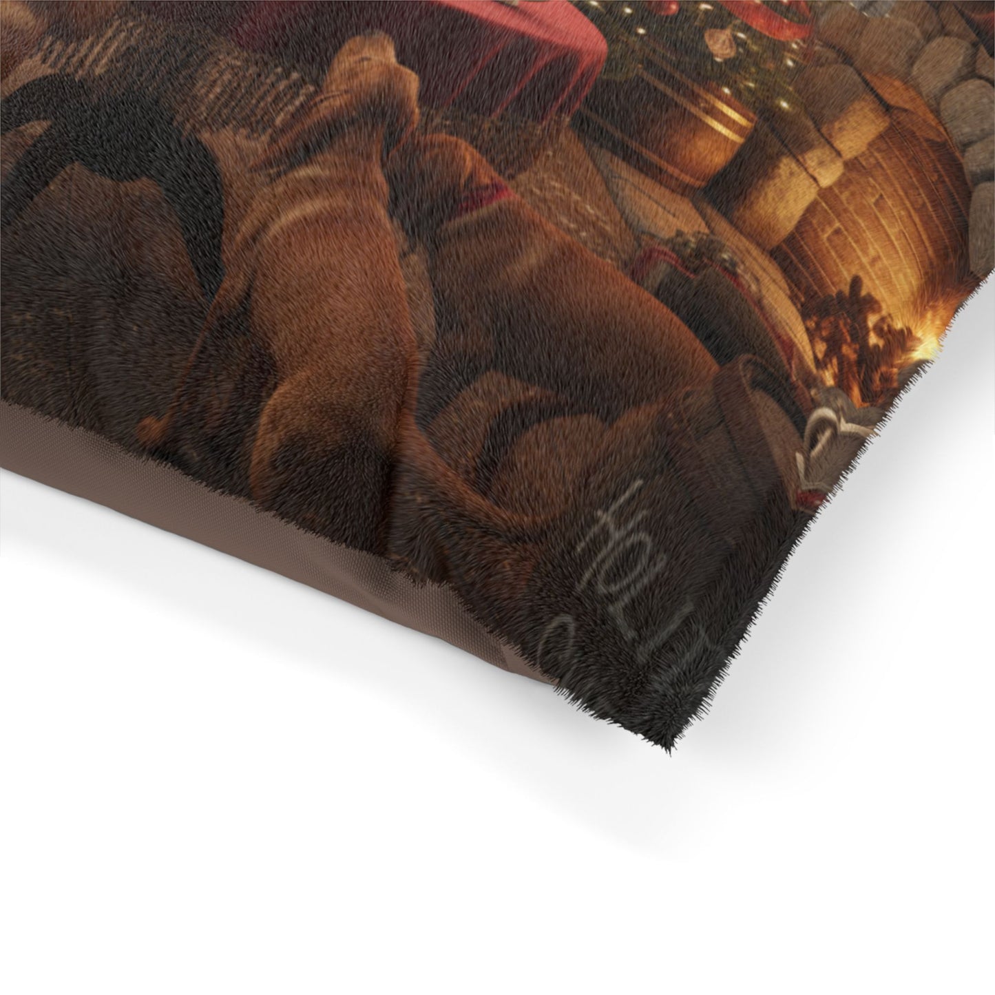 Christmas Puppies Holiday Pet Bed