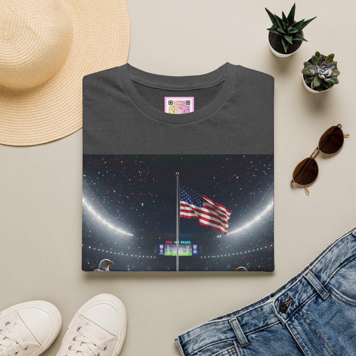 American Flag Championship T‑Shirt