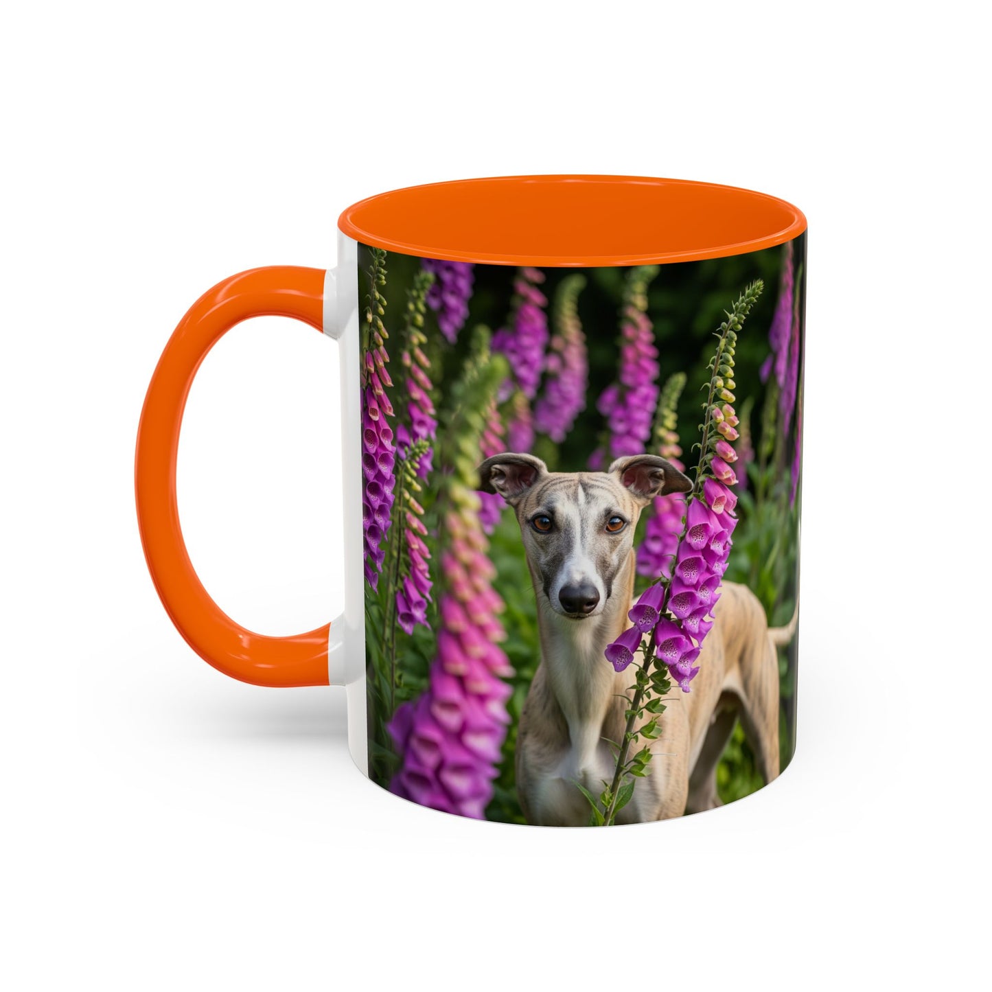 Whippet Accent Coffee Mug - Perfect Gift for Dog Lovers