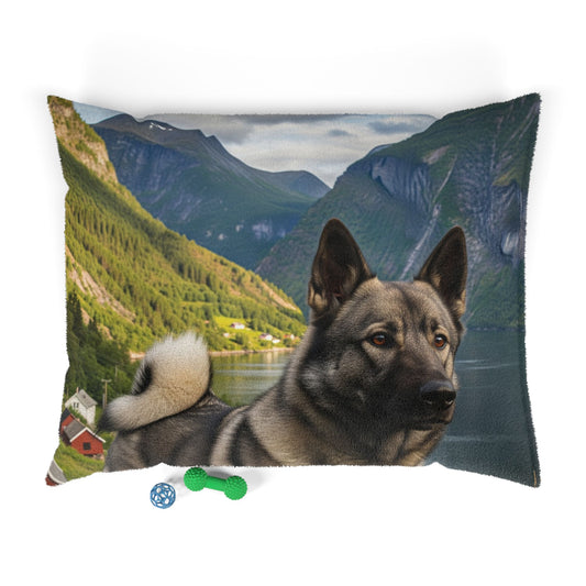 Norwegian Elkhound Pet Bed