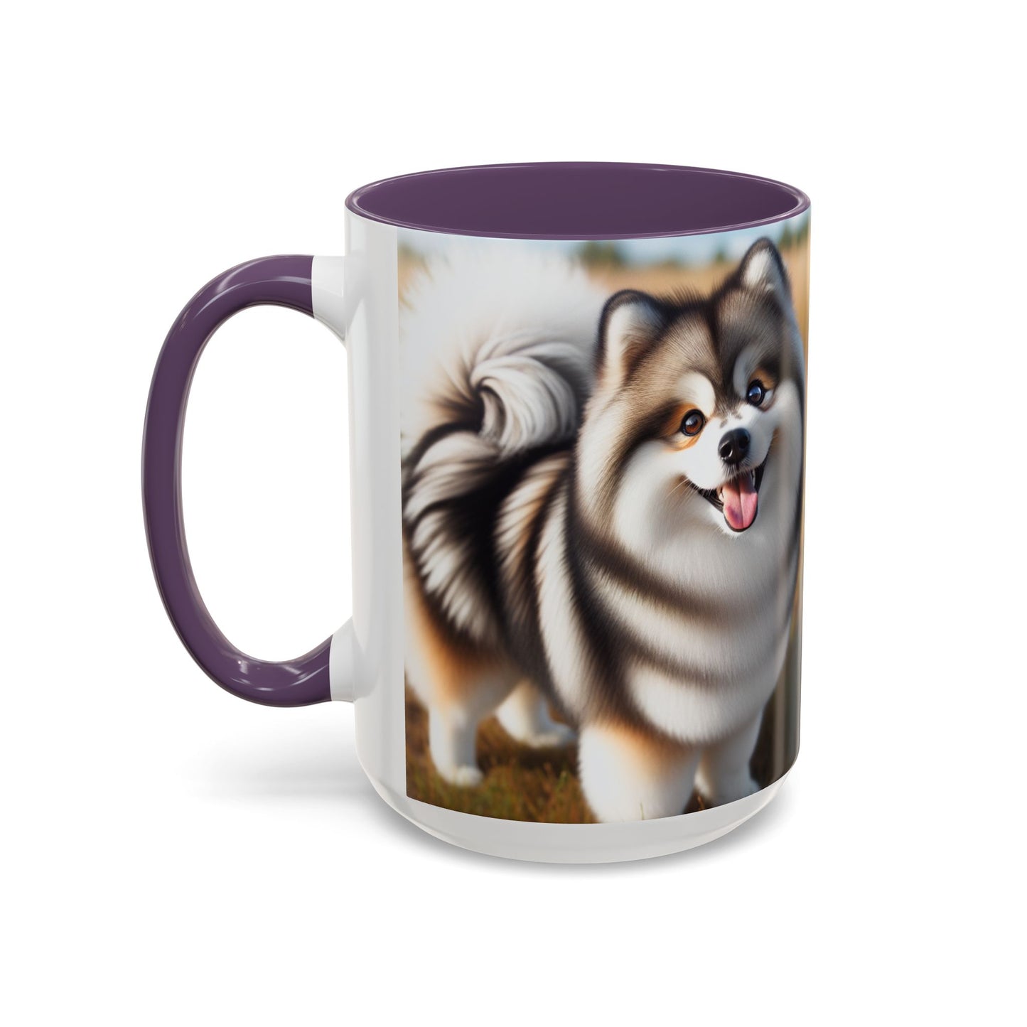 Taza de café con detalles de Pomsky: el regalo perfecto para los amantes de los perros
