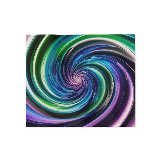 Optical Illusion Sweatshirt Blanket