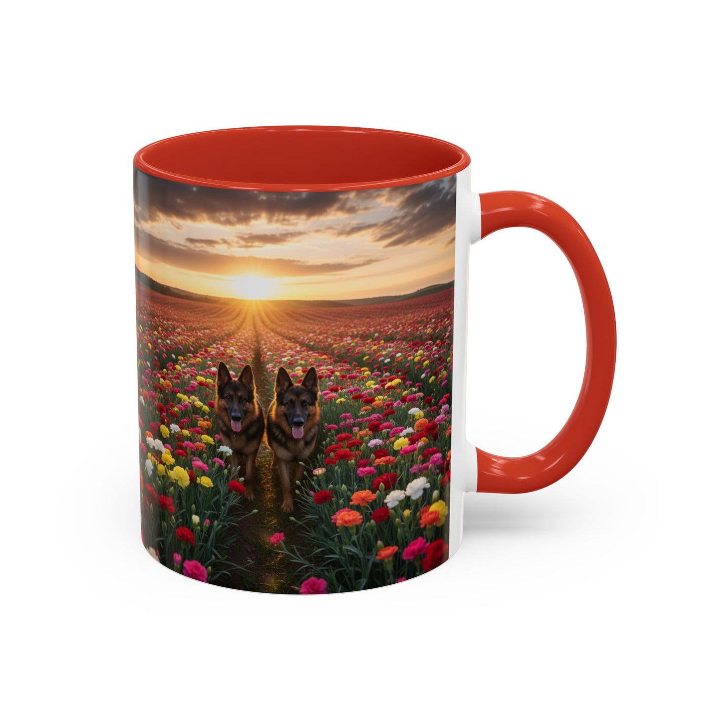 Taza de café con detalles de pastor alemán: el regalo perfecto para los amantes de los perros