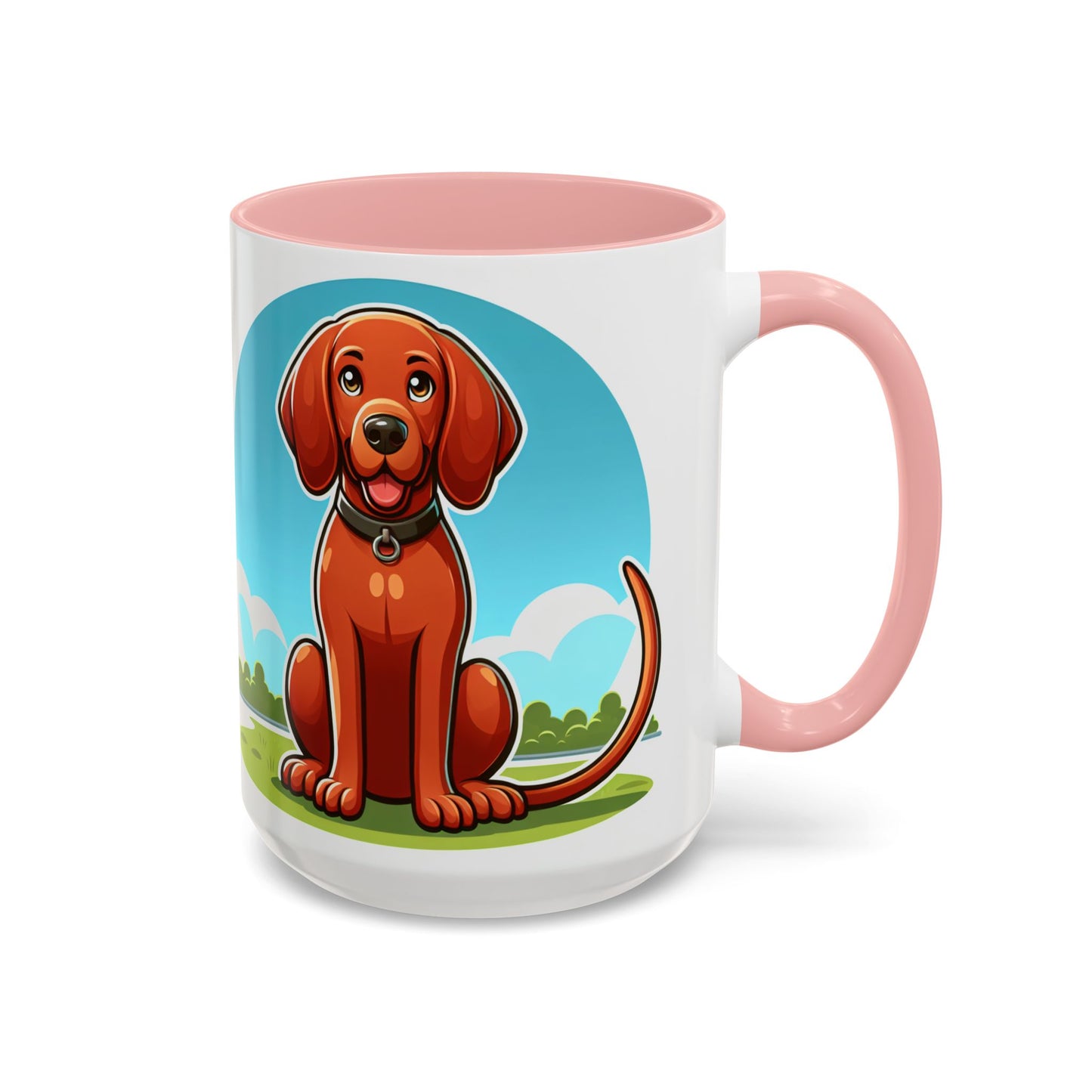 Mug à café Redbone Coonhound - Cadeau idéal pour les amoureux des chiens