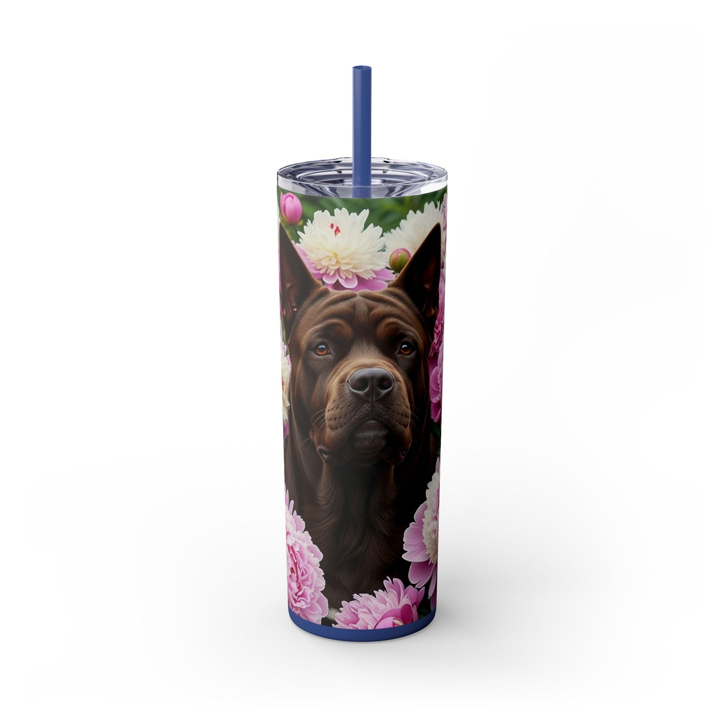 Gobelet isotherme de Chongqing (Chine) avec paille, 590 ml (20 oz).