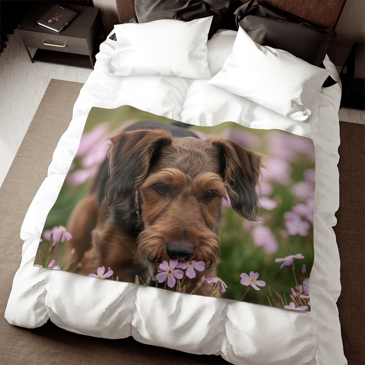 Cesky Terrier Sweatshirt Blanket