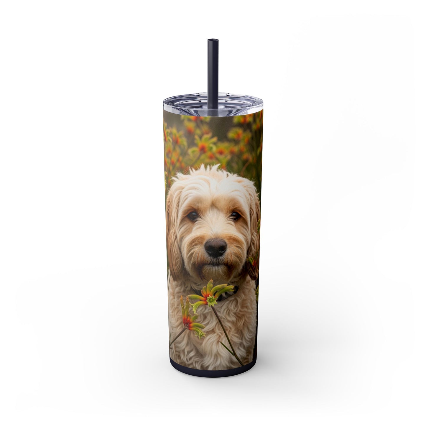 Vaso Cavoodle con pajita, 20 oz