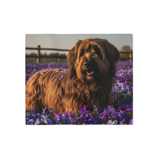 Briard Sweatshirt Blanket