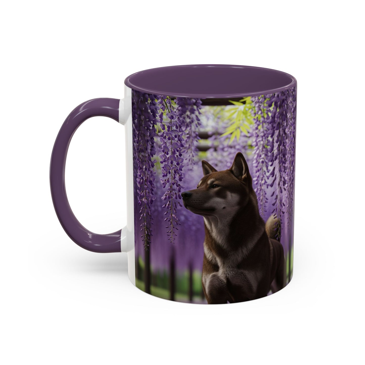 Mug à café Shikoku Accent - Cadeau idéal pour les amoureux des chiens