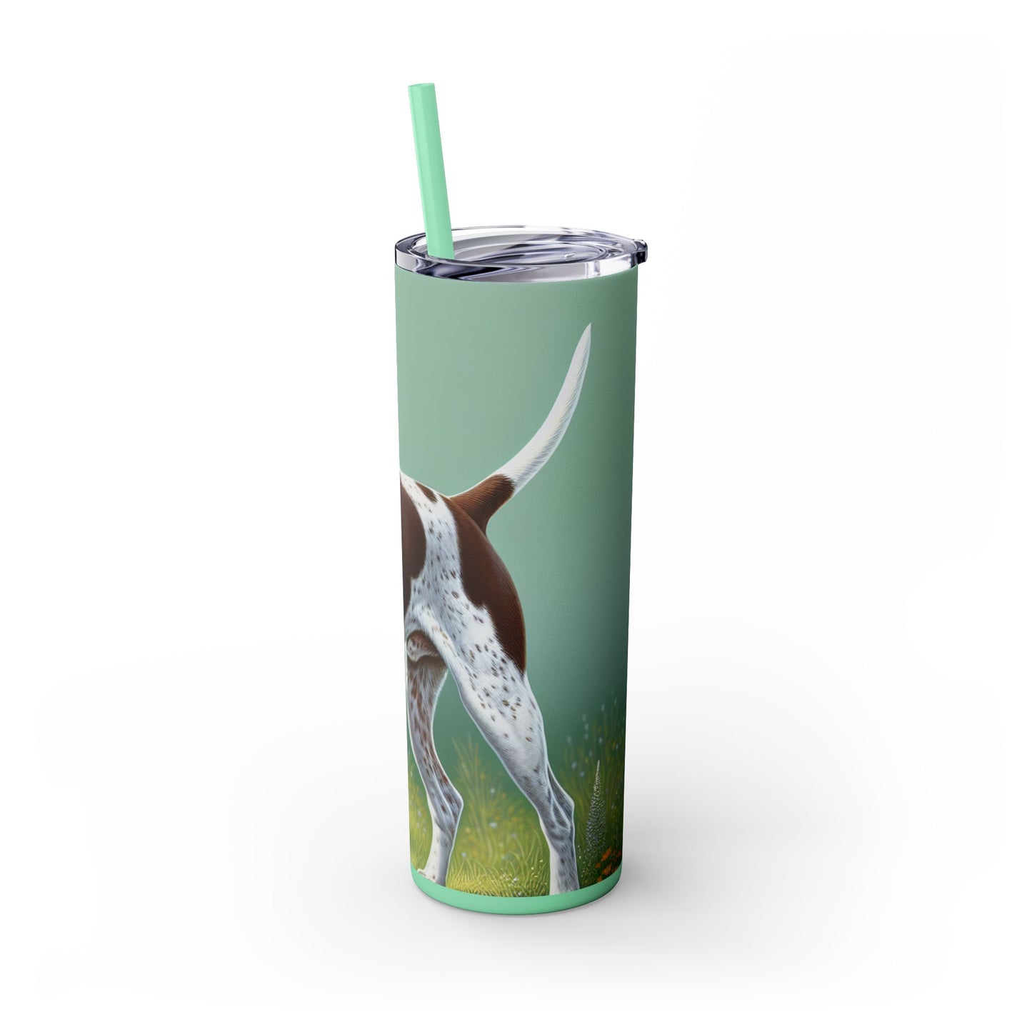 Pointer Skinny Tumbler with Straw, 20oz