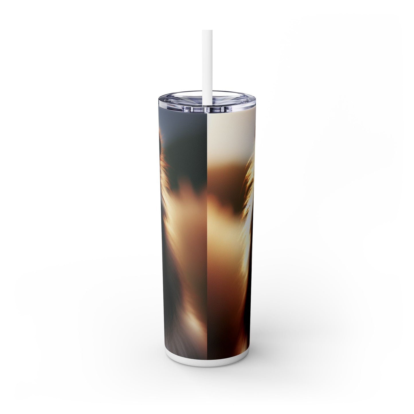 Vaso Collie con pajita, 20 oz